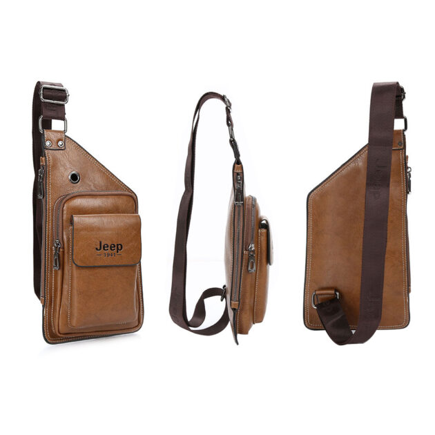 POCHETTE EN CUIR